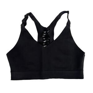 Victoria's Secret Victoria Sport Black Sports Bra Sz M
